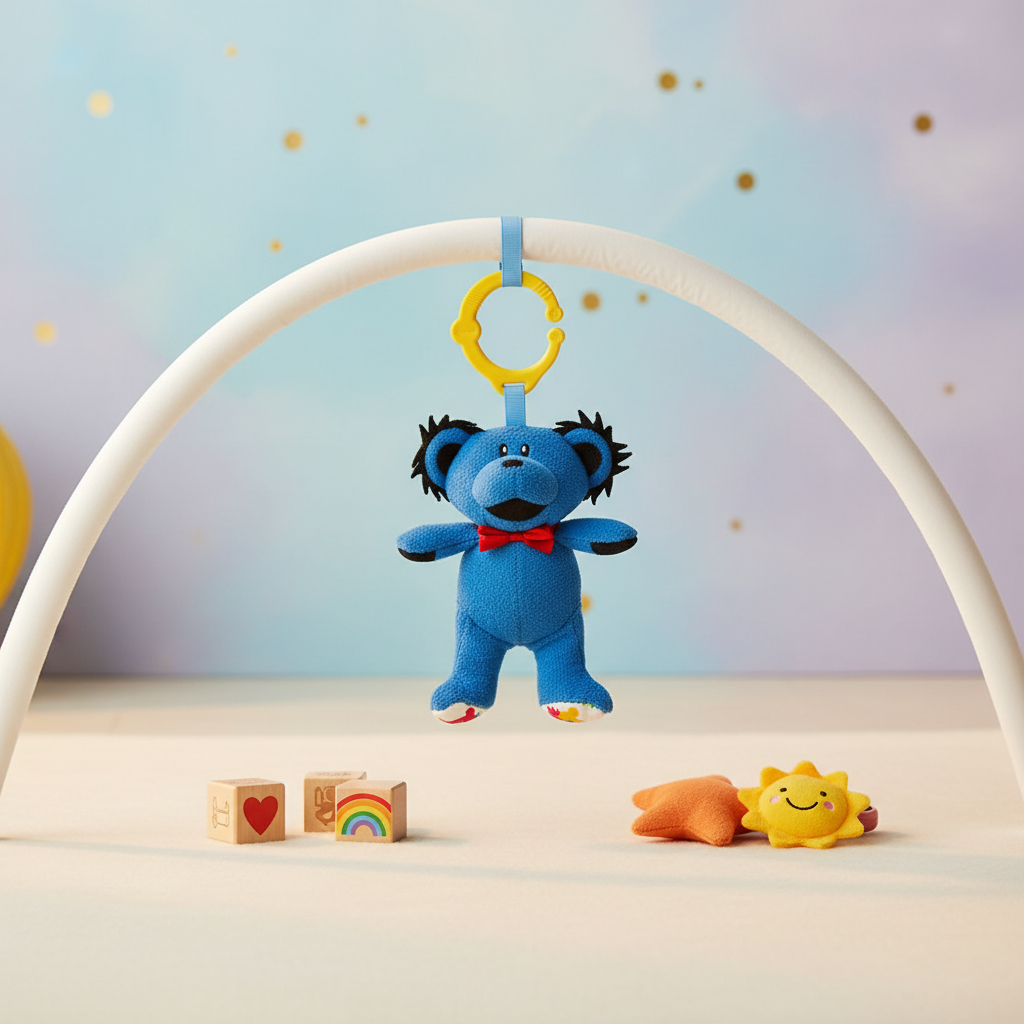 Blue Bear - Pastel Lifestyle Scene