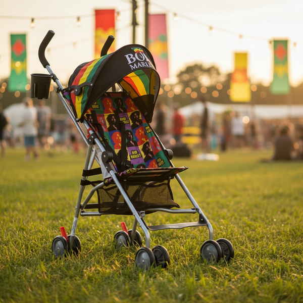 Bob Marley Stroller - 1:1 Square Format