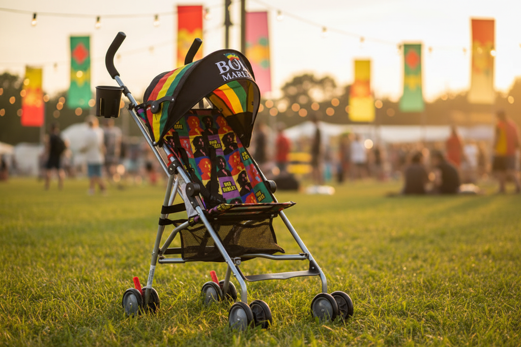 Bob Marley Stroller - Reggae Festival Lifestyle