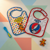 Grateful Dead Bibs 2 Pack Styled