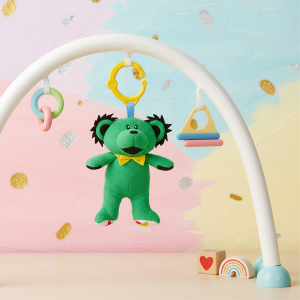 Green Bear - Playful with Clip