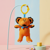 Orange Bear - Playful with Clip