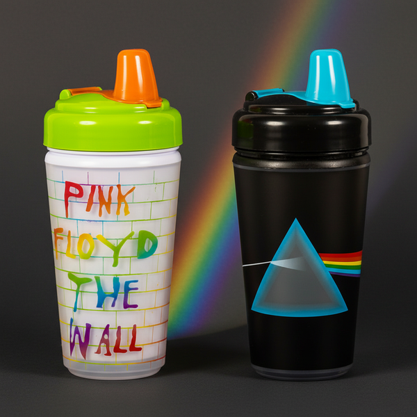 Pink Floyd Sippy Cup 2 Pack - Styled
