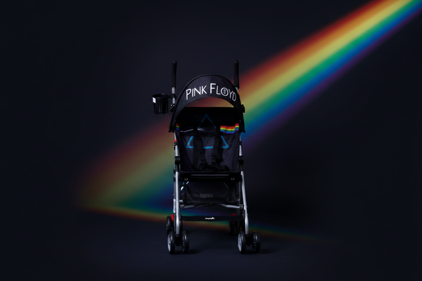 Pink Floyd Stroller - Studio Dark Side Prism Background