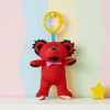 Red Bear - Playful with Clip