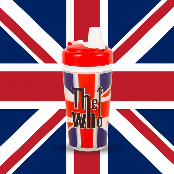 The Who Sippy Cup - Union Jack Background