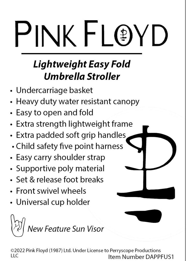 pink floyd umbrella stroller Pink Floyd Umbrella Stroller – Daphyls